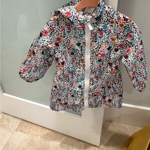 Floral Print Kids Jacket